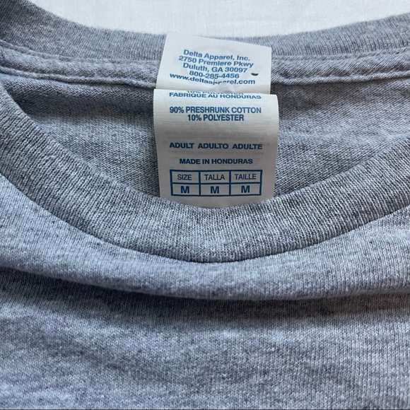 Delta Pro Weight Funny Graphic Tee Gray - Picture 4 of 8